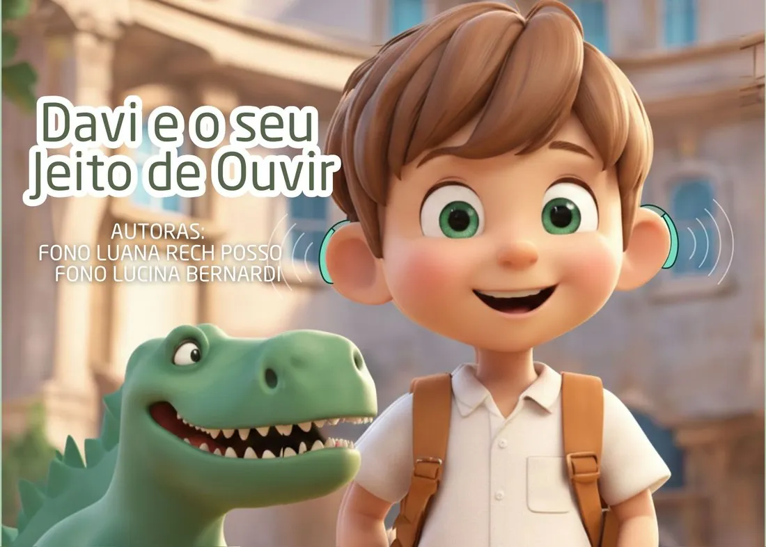 Capa do livro Davi e o seu jeito de ouvir